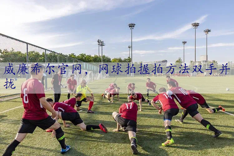 网球拍握拍方法双手并拢